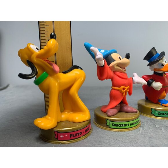 Vintage Disney Mikey Mouse Donald Duck Pluto 100 Years of Magic Figurines Set - Picture 7 of 11
